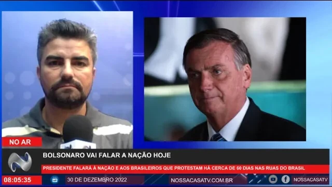 URGENTE Bolsonaro vai falar a nação hoje