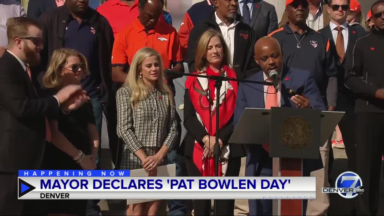 Wednesday declared 'Pat Bowlen Day' in Denver as late Broncos owner honored