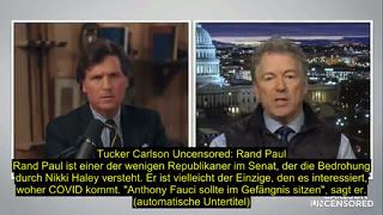 Tucker Carlson Uncensored: Rand Paul