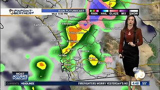 10News Pinpoint Weather with Meteorologist Megan Parry