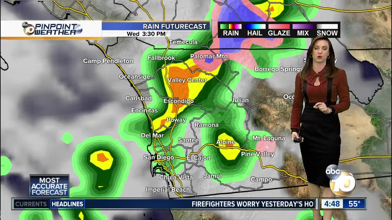 10News Pinpoint Weather with Meteorologist Megan Parry