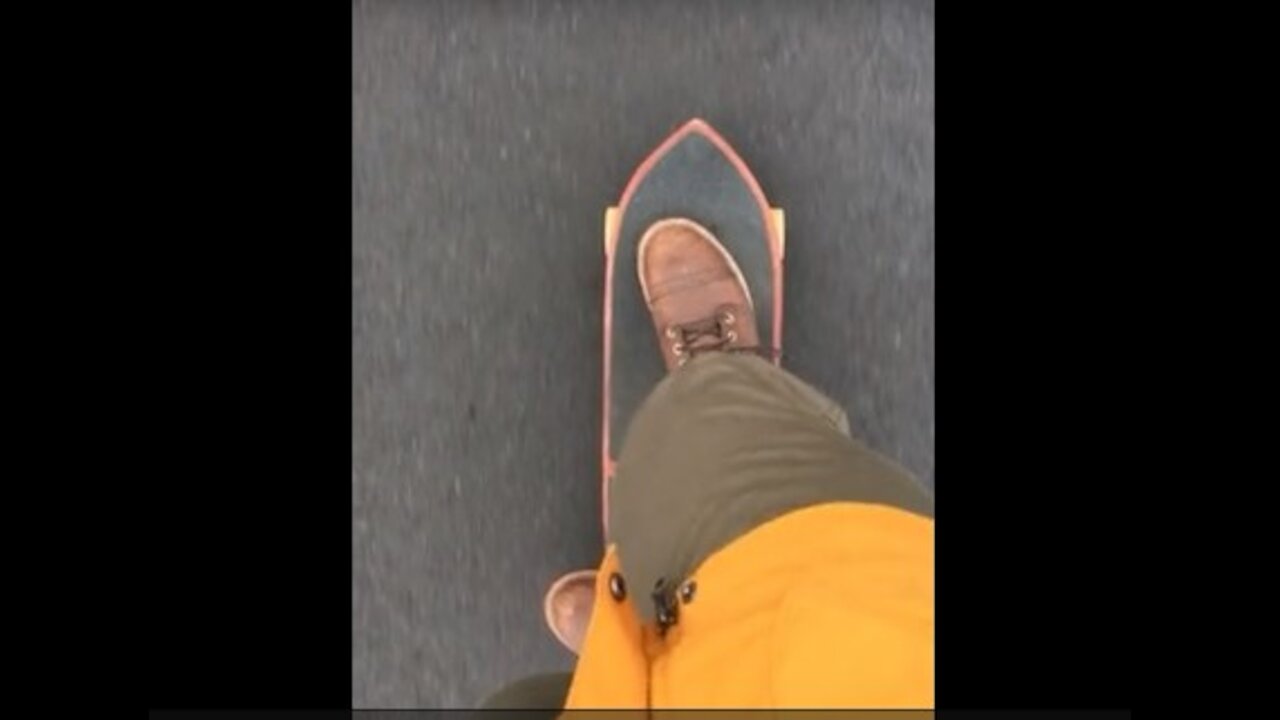 Person Riding a Skateboard