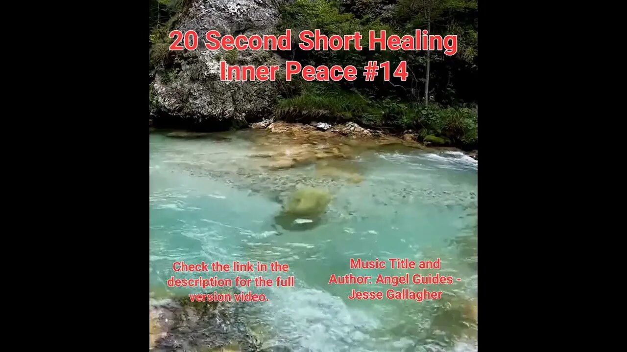 20 Second Short Healing Inner Peace | Meditation Music | Angel Guides | #14 #Meditation #shorts