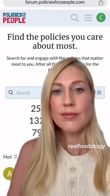 RFKJR Started Policies For The People