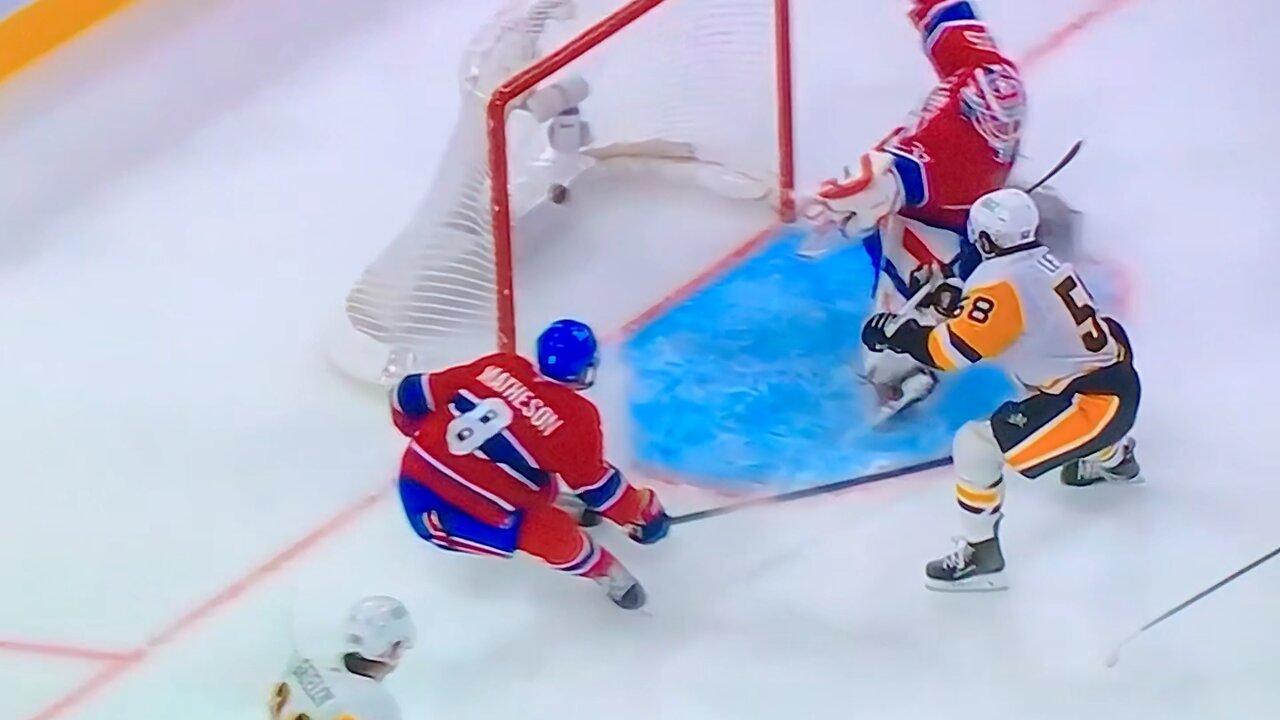 Penguins D #58 Kris Letang🥅(2)🏒Wrist-Shot Goal