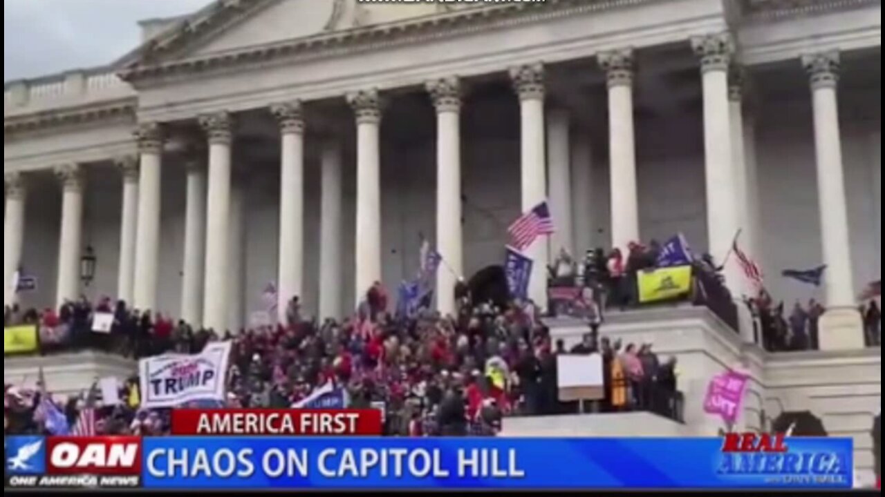 OAN - Capitol Breach - USA - Cordy Williams Interview - Jan. 6th, 2021
