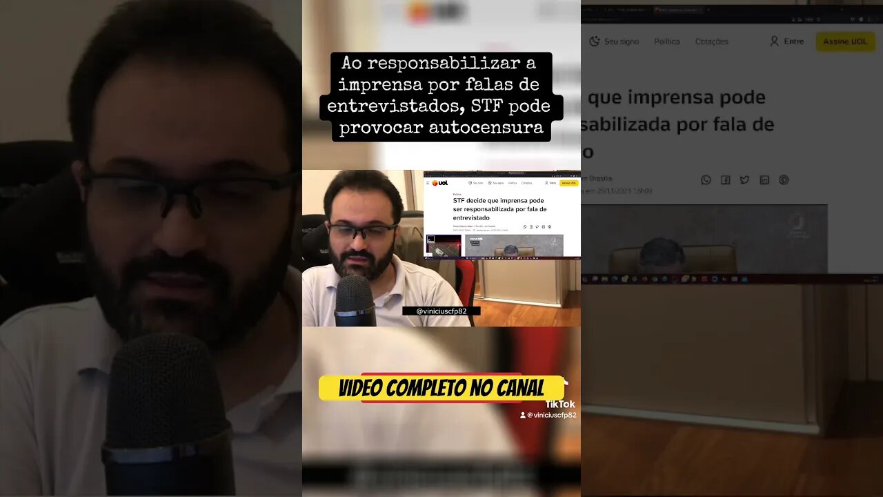 Ao responsabilizar a imprensa por falas de entrevistados, STF pode provocar autocensura