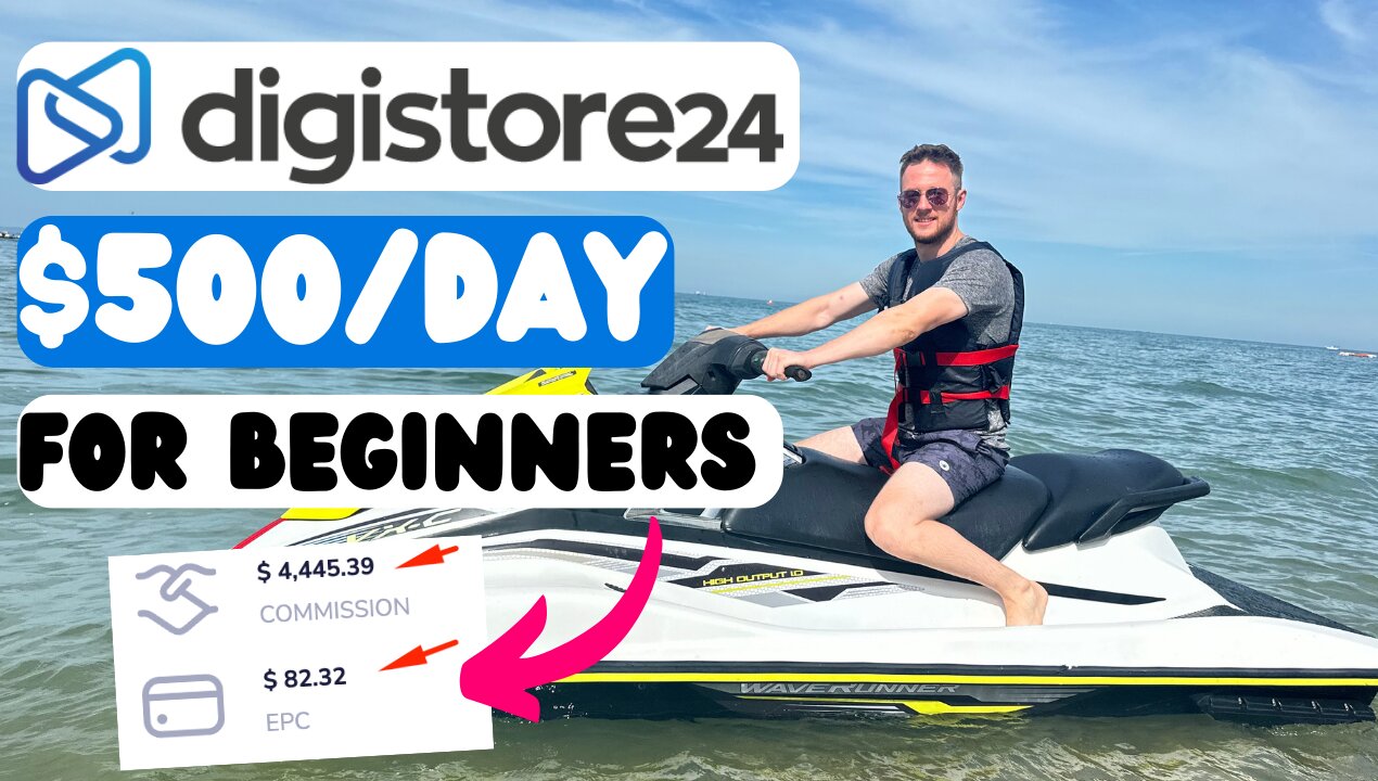 Digitstore24 Affiliate Marketing | How To Make $500/DAY (Tutorial)