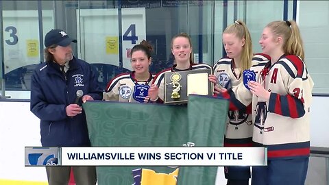 Williamsville girls hockey wins Section VI title