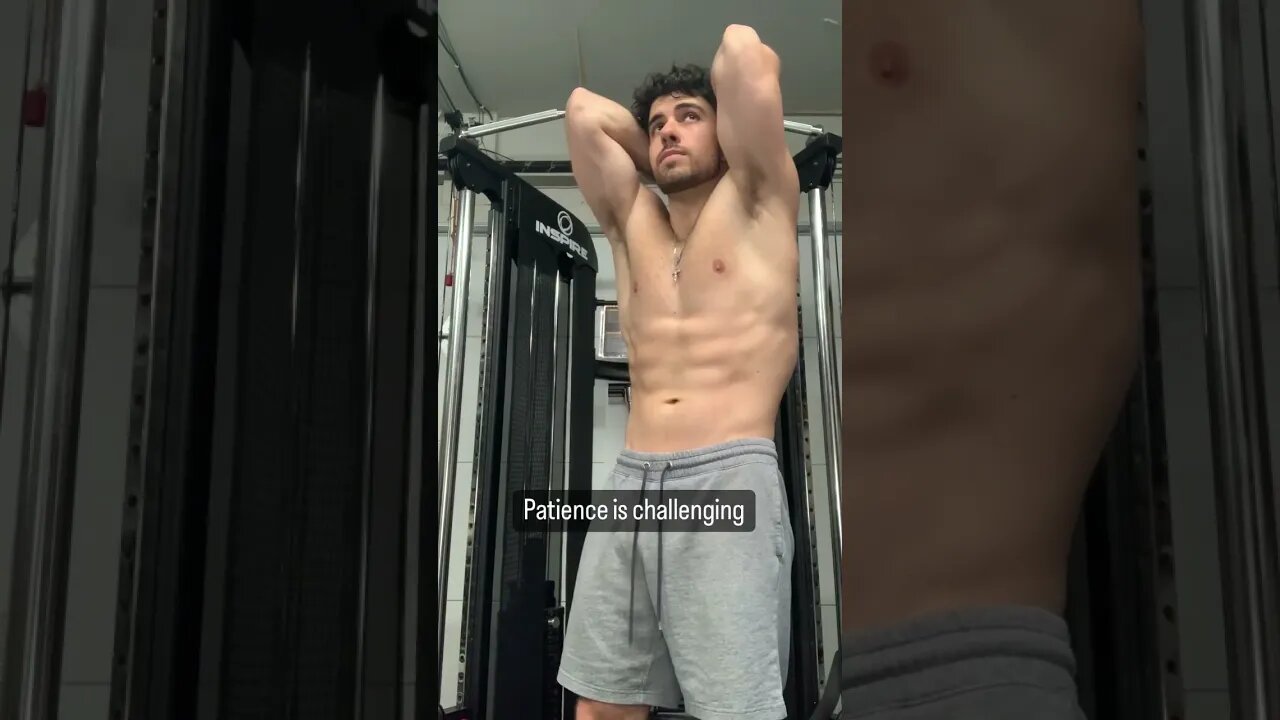If it was so easy.. everyone would do it #muscle #fitness #youtubeshorts #abs