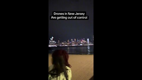 Huge Drone display in sky