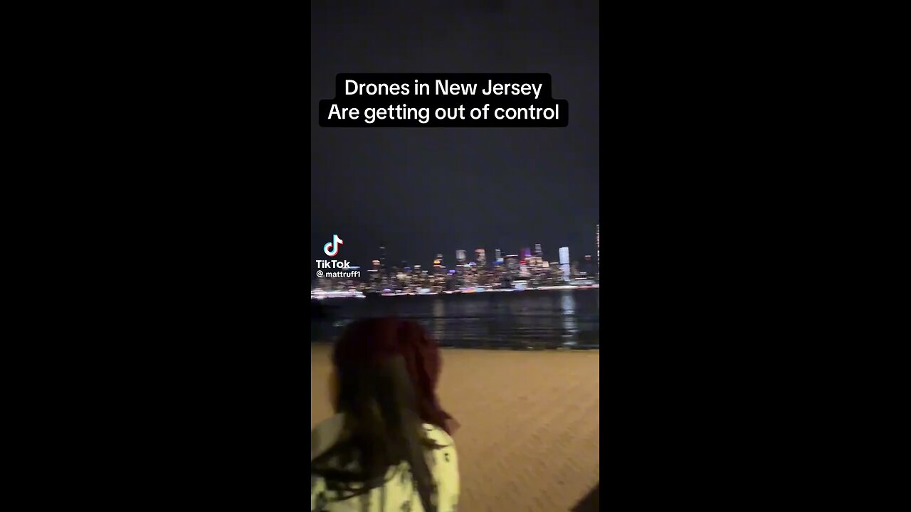 Huge Drone display in sky