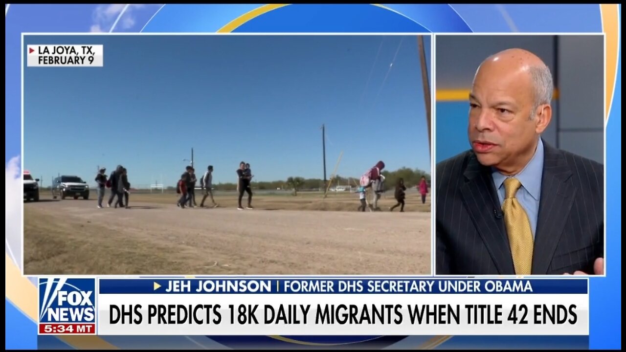 Fmr Obama DHS Secretary: We Have To Enforce Border Security