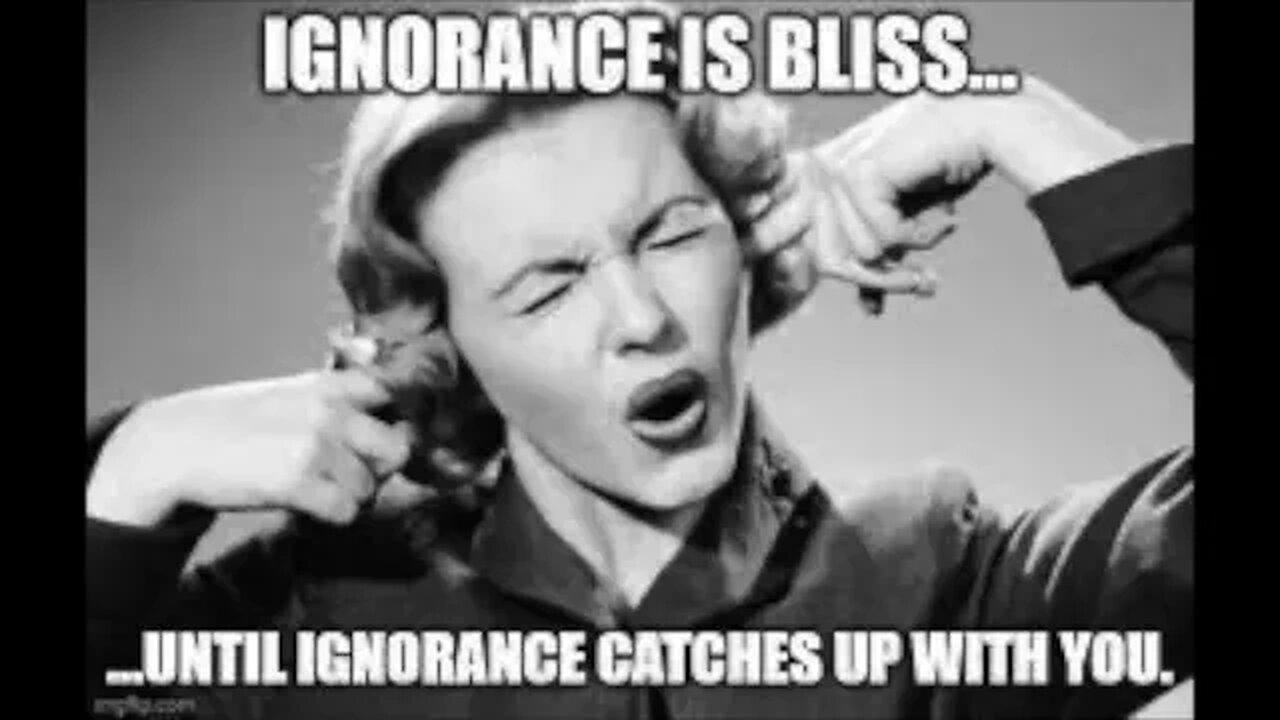 No more ignorance about Salvation.