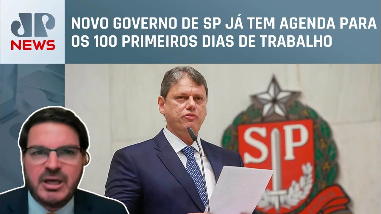 Saiba quais as principais mudanças de Tarcísio de Freitas em São Paulo; Constantino analisa