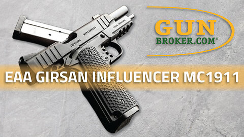 EAA Introduces the Girsan Influencer™ MC1911 Pistol