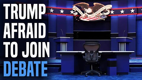 Trump suddenly SCARED to debate, FLIPS OUT