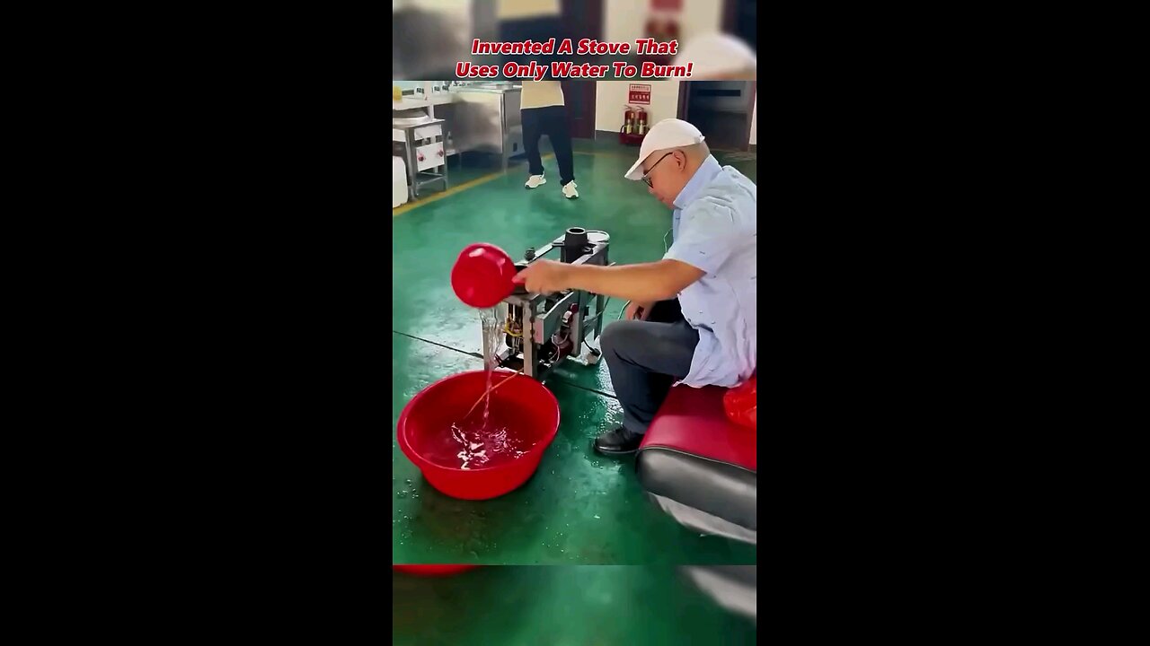 Water Powered Stove