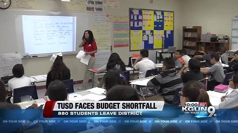 Tucson Unified School District budget cuts affect number of students in district