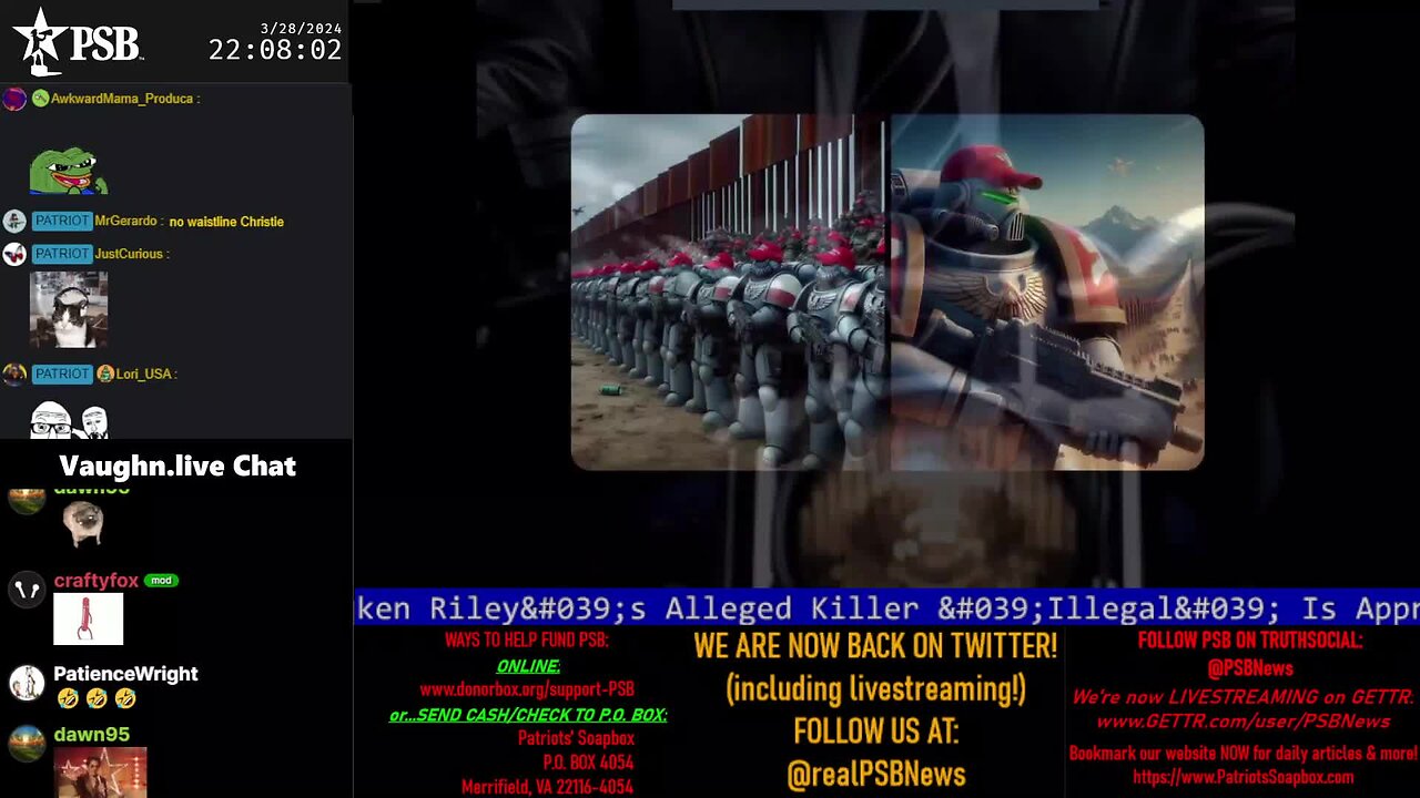 2024-03-28 22:00 EDT - The MAGA Mullet Show: with MagaSwaga