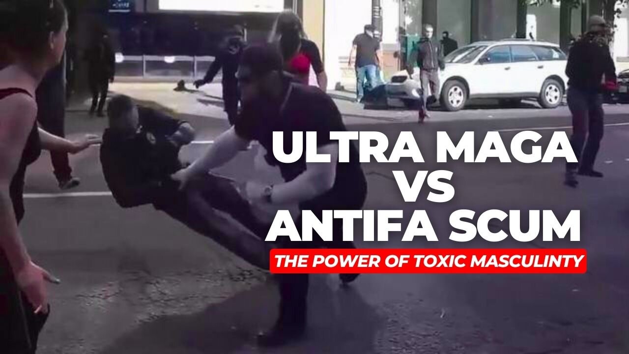 MAGA Vs Antifa Scumbags