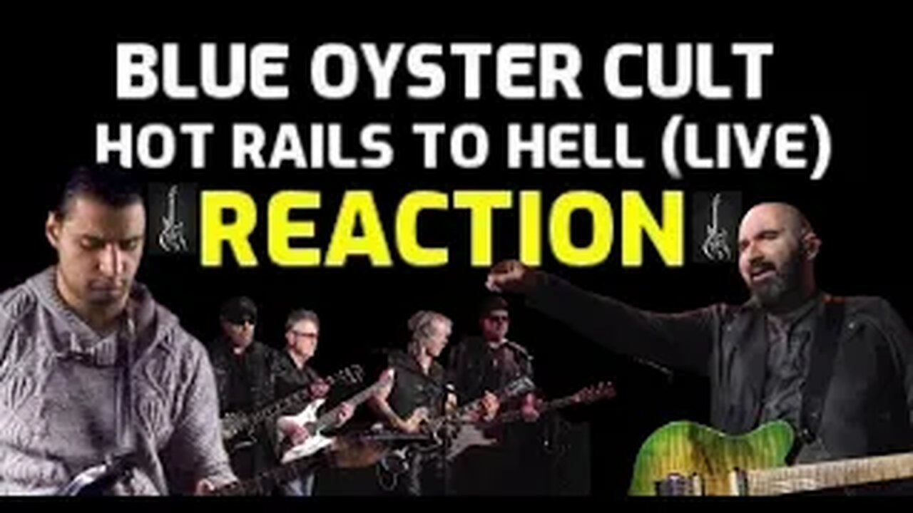 Blue Öyster Cult "Hot Rails to Hell (Live)" - Official Music Video reaction