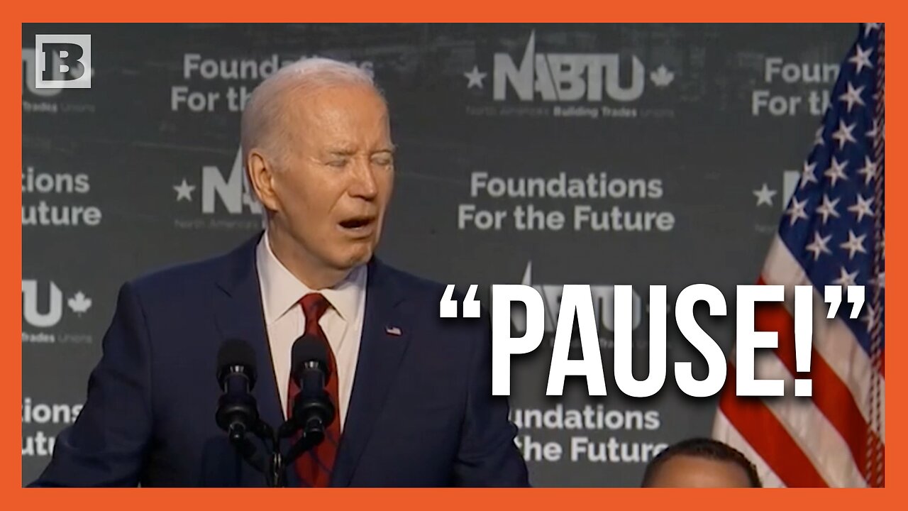 Joe Biden Goes Full Ron Burgundy in Teleprompter Mishap