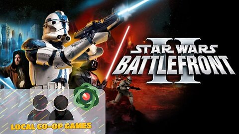 BATTLING FOR GALACTIC CONTROL! - How to Play Splitscreen in Star Wars Battlefront 2 (2005 Classic)