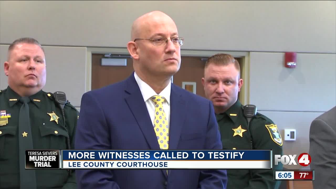 Defense addresses the possibility of Mark Sievers testifying in his own trial