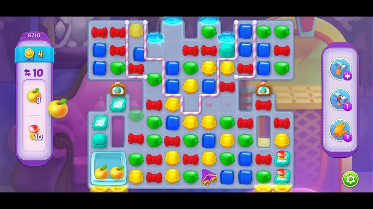 Playrix Homescapes Gameplay Walkthrough Level 6718