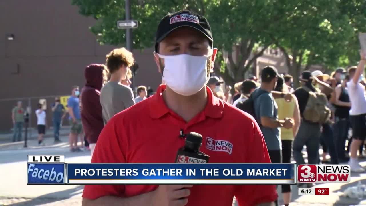 Protesters Gather in the Old Market