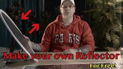 Make a Reflector as good as Amazon sells! #filmmaking101 #photography #videography #videohacks