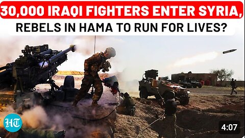 Putin, Assad's Mega Syria Plan | 30,000 Iraqi Fighters Enter Battlefield | Rebel Exodus From Hama?