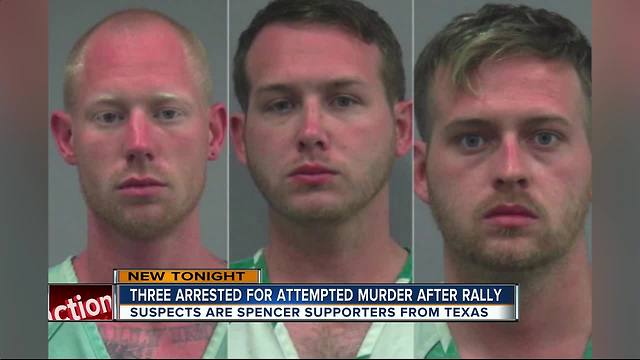 Three arrested after shooting following white nationalist Richard Spencer event at UF