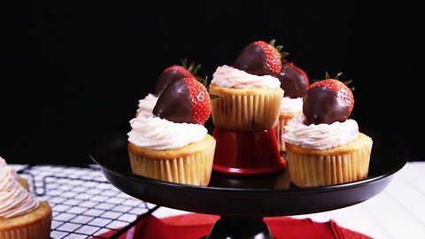 Strawberry Cupcakes