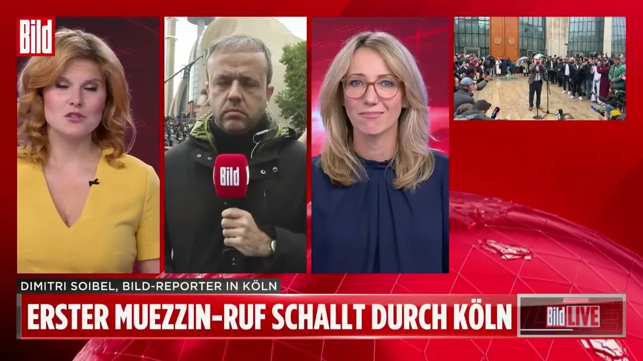 „Allahu Akbar“ über den Dächern von Köln Ralf Schuler bei BILD Live