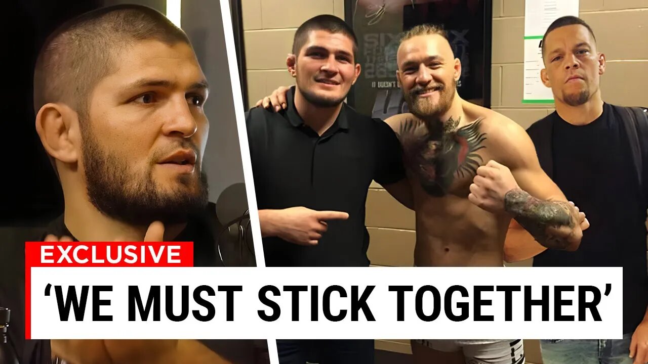 Nurmagomedov Has Become A PEACEMAKER For McGregor & Nate Diaz..