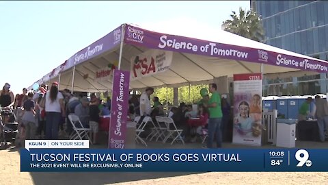 Tucson Festival of Books to go virtual in 2021