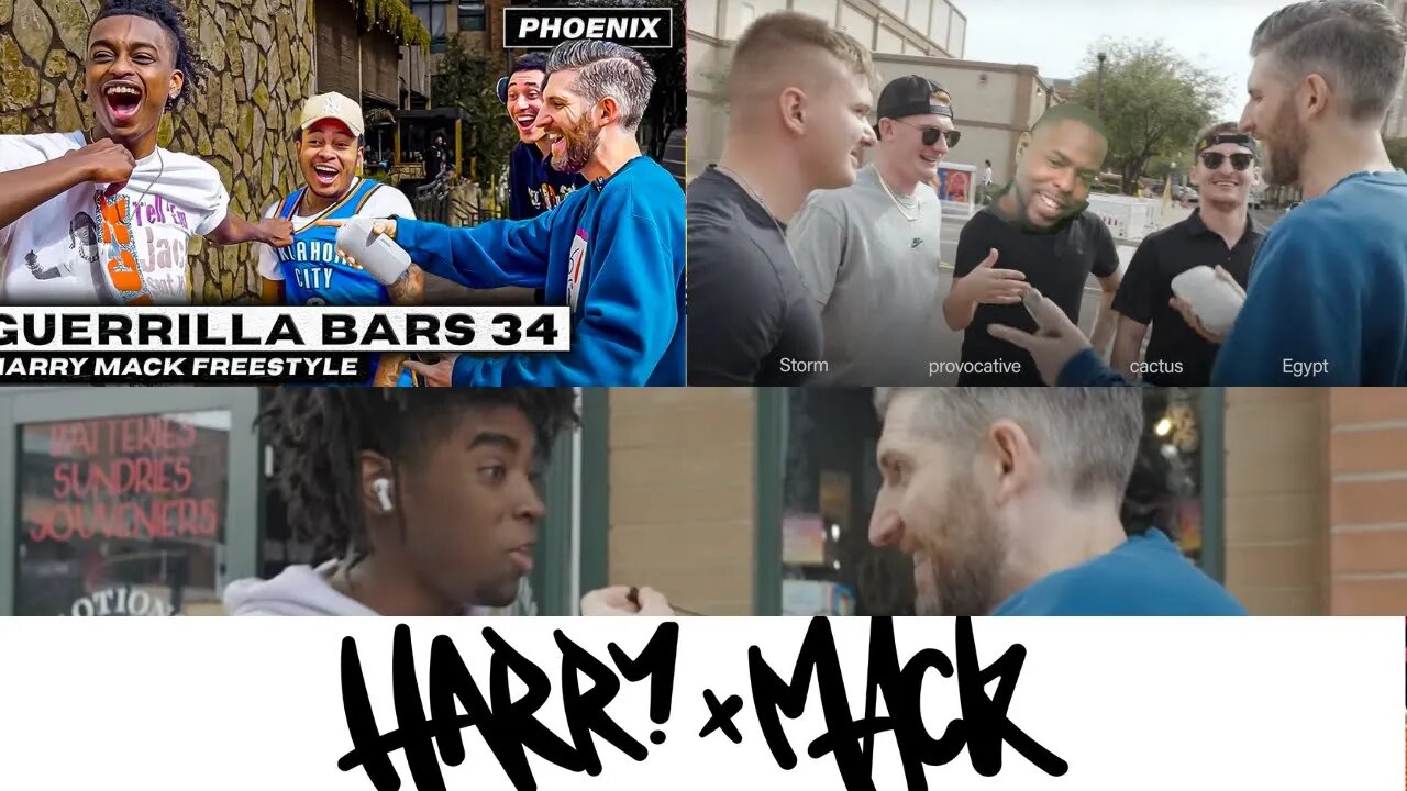 He went Toe to Toe with Harry!!!! Harry Mack Hypnotizes Strangers | Guerrilla Bars 34 Phoenix