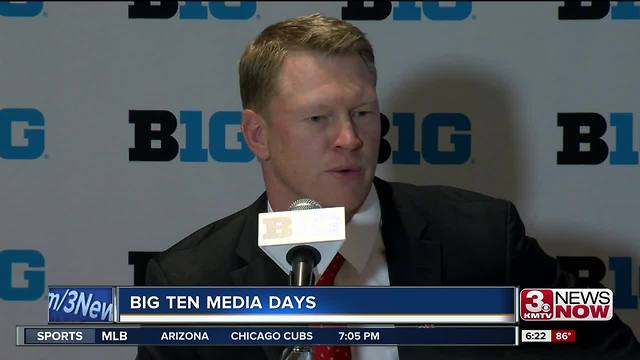 Scott Frost introduces himself to the Big Ten