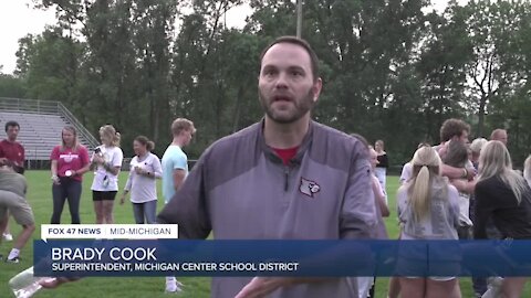 Michigan Center School District Superintendent Brady Cook