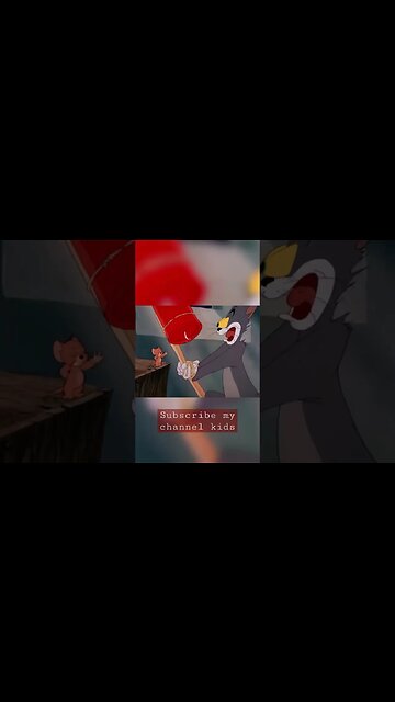 A flawless fireworks display courtesy of Tom and Jerry - happy forth of July #tomandjerry