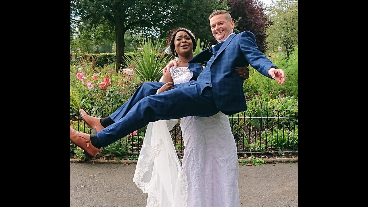 A glimpse of our wedding day