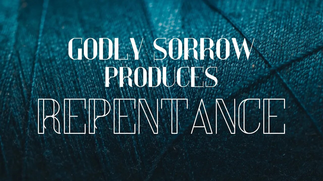 Godly Sorrow Produces Repentance | Pastor A.J. Bible | Gospel Tabernacle Church