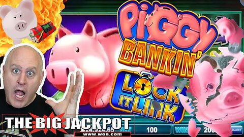 Raja Breaks The Piggy Bank! 🐷BIG PIG Lock It Link WIN$ 🐷 | Raja Slots