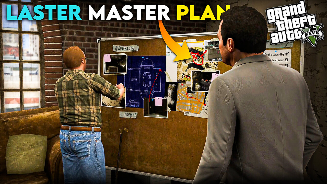 LASTER MASTER PLAN I GTA V GAMEPLAY