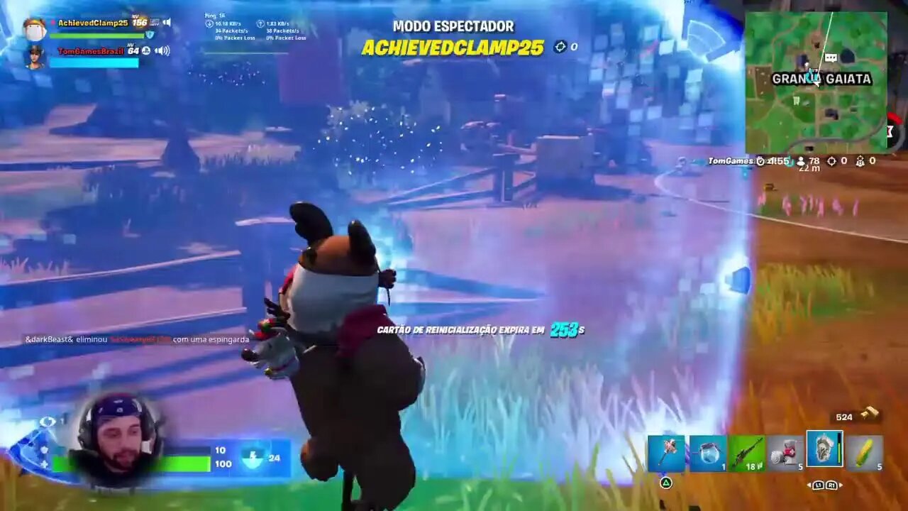 Ao vivo Fortnite com os inscritos Bora