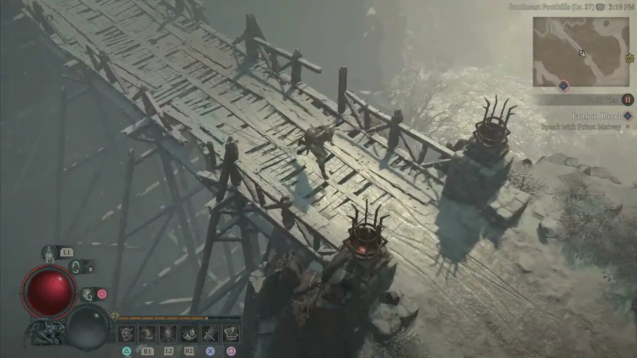 Diablo® IV | Barbarian | Act 1 | Veteran Difficulty | Playthrough Part 11 | PS5 | 4K HDR
