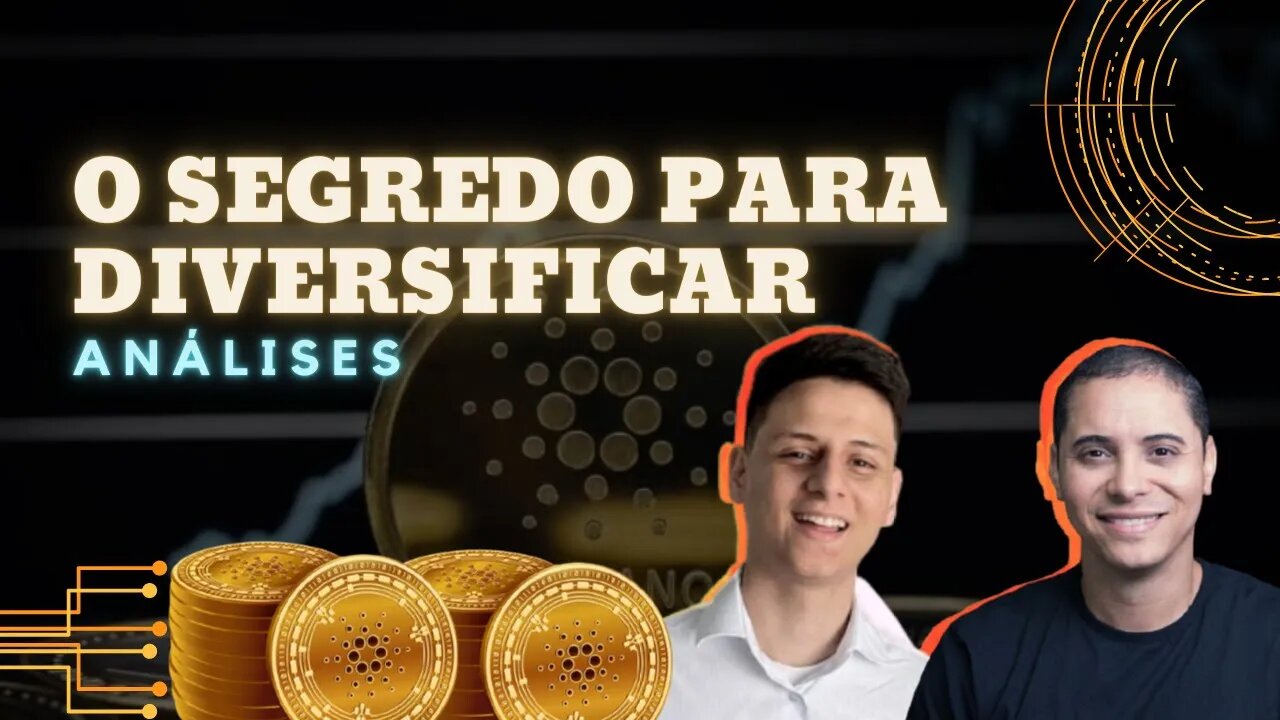 TROCOU ADA POR OUTRA ALTCOIN | SEGREDO PARA DIVERSIFICAR - UNBit & MERCURIO CRYPTO