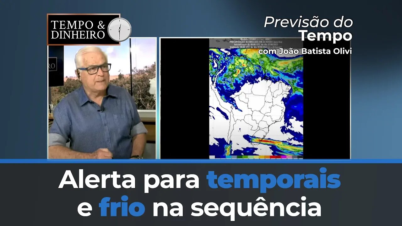 Alerta para temporais no extremo sul do Rio Grande do Sul